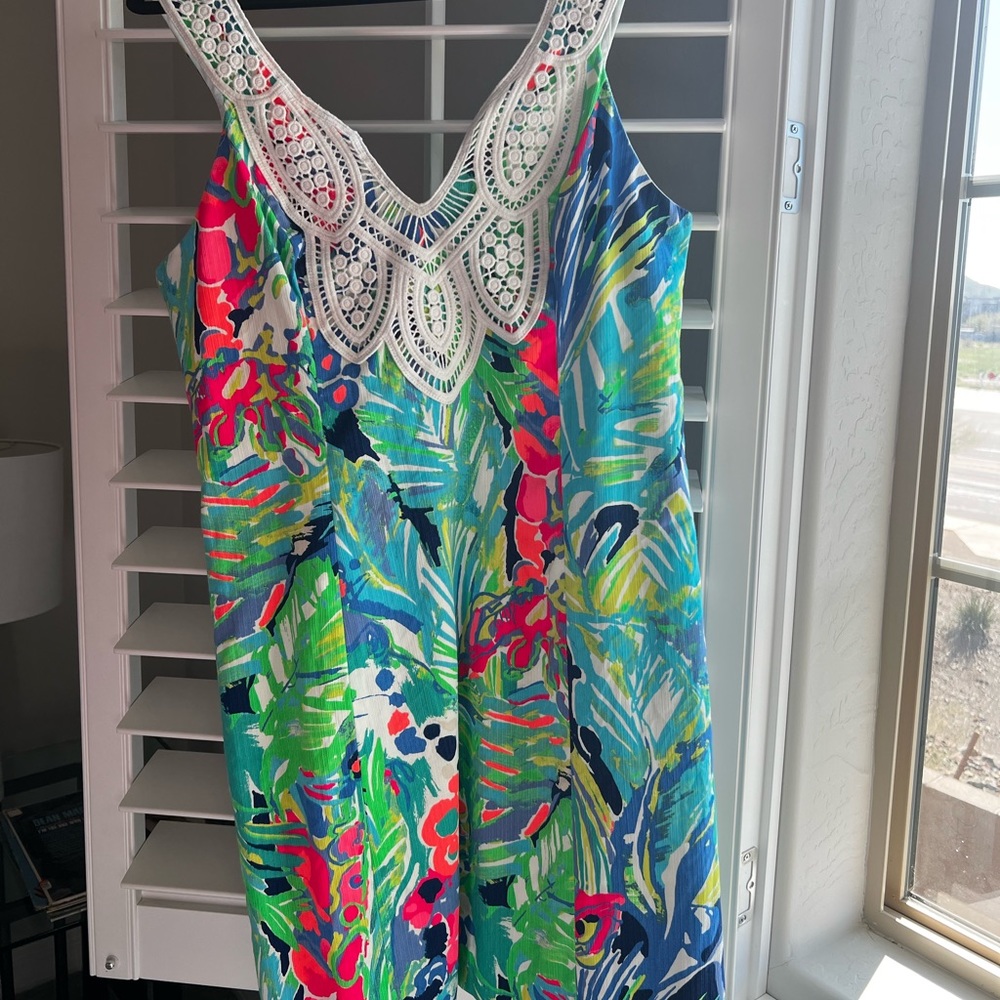 Lilli pulitzer shift dress size 10